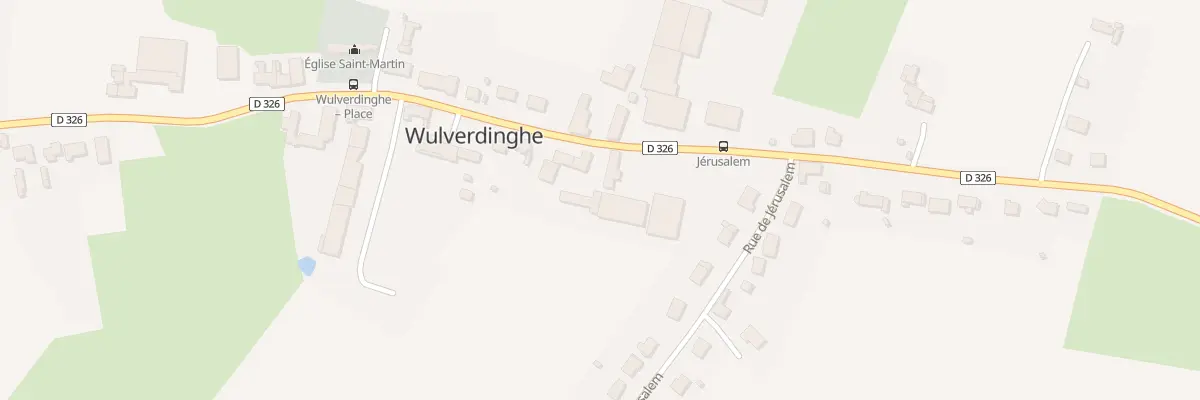 Plan du 1284 Rue Principale à Wulverdinghe