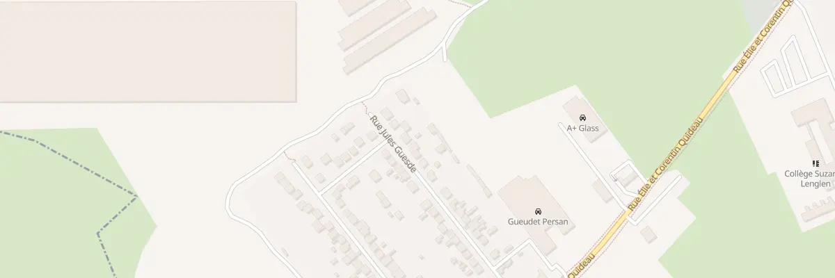 Plan du 32 Rue Jules Guesde à Persan