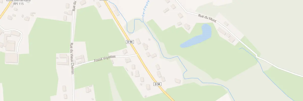 Plan du 12 Rue d’Anvin à Bergueneuse