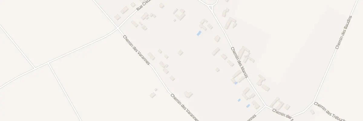 Plan du 17B Che des Varannes à Germigny-des-Prés