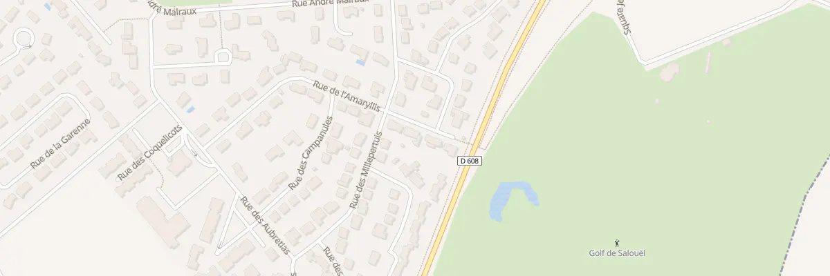 Plan du 12 Rue François Mauriac à Salouël