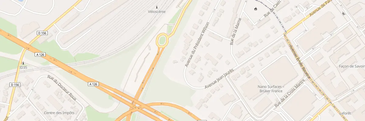 Plan du 25 Av Wilson à Palaiseau