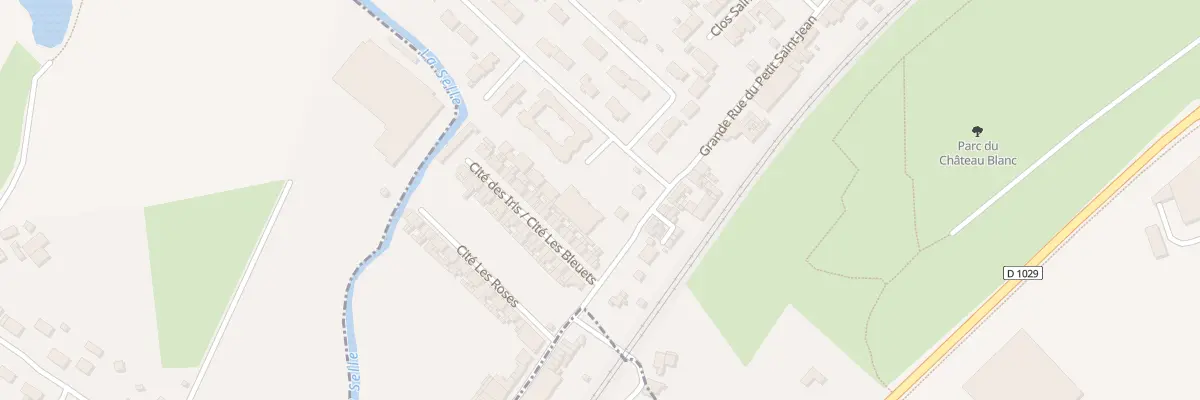 Plan du 274 Grande Rue Petit St Jean à Amiens