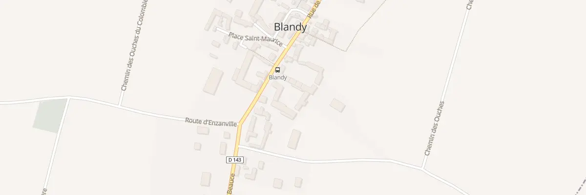 Plan du 39 Rue de Beauce à Blandy