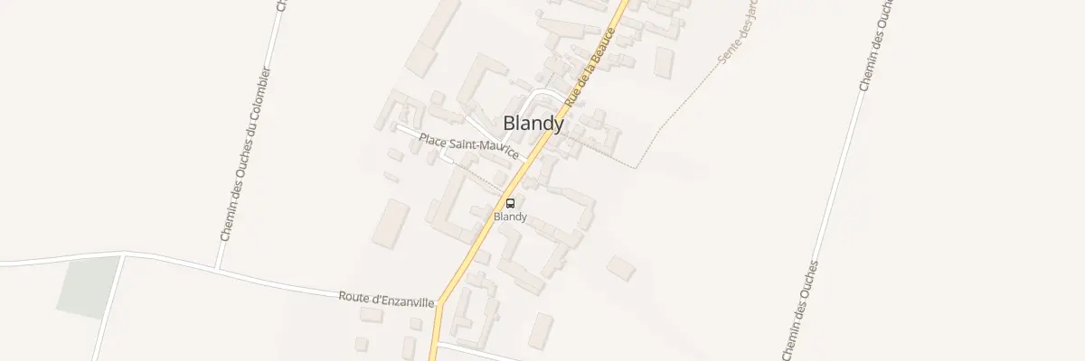 Plan du 35 Rue de Beauce à Blandy