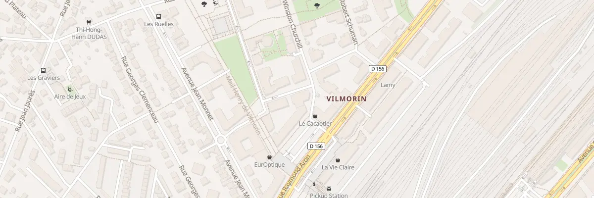 Plan du 1 Rue du Conseil de l’Europe à Massy