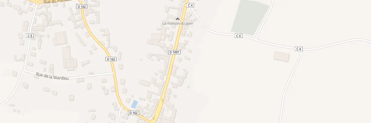 Plan du 46B Rte Nationale à Saint-Sauflieu