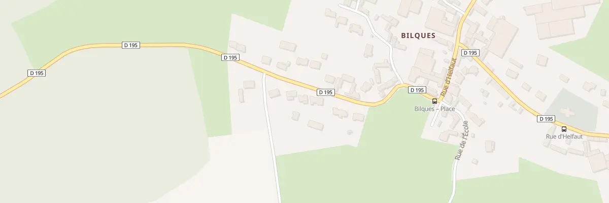 Plan du 64 Rue d’Helfaut à Helfaut