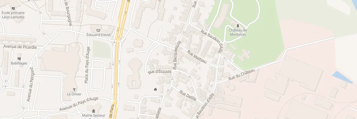 Plan du 4 Rue Becquestoile à Amiens