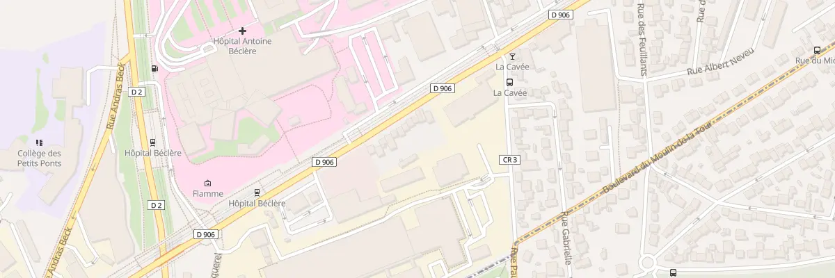 Plan du 217 Av du Gal de Gaulle à Clamart