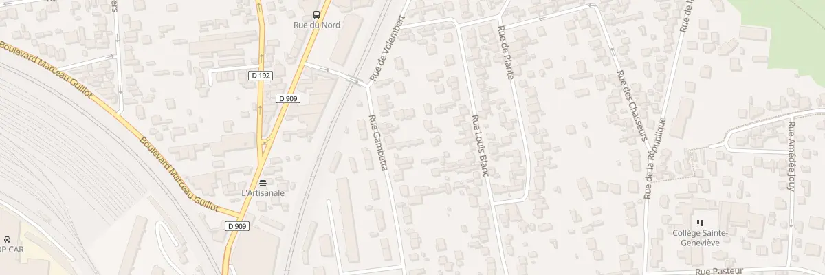 Plan du 110 Rue Gambetta à Argenteuil