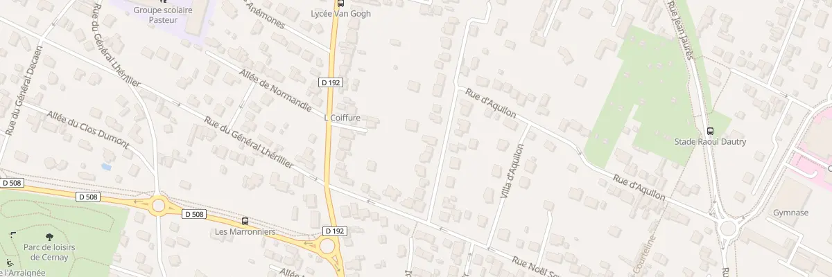 Plan du 17 Rue d’Aquilon à Ermont