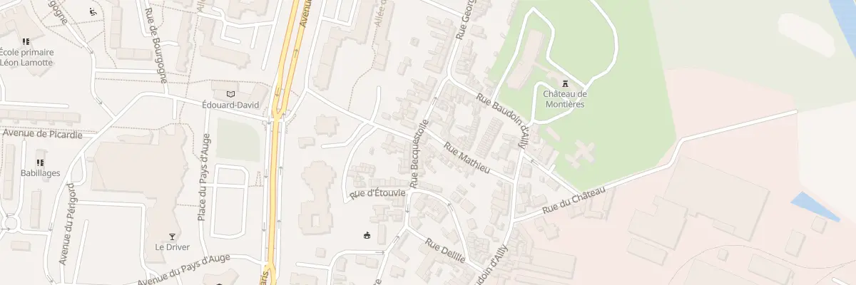 Plan du 20 Rue Becquestoile à Amiens