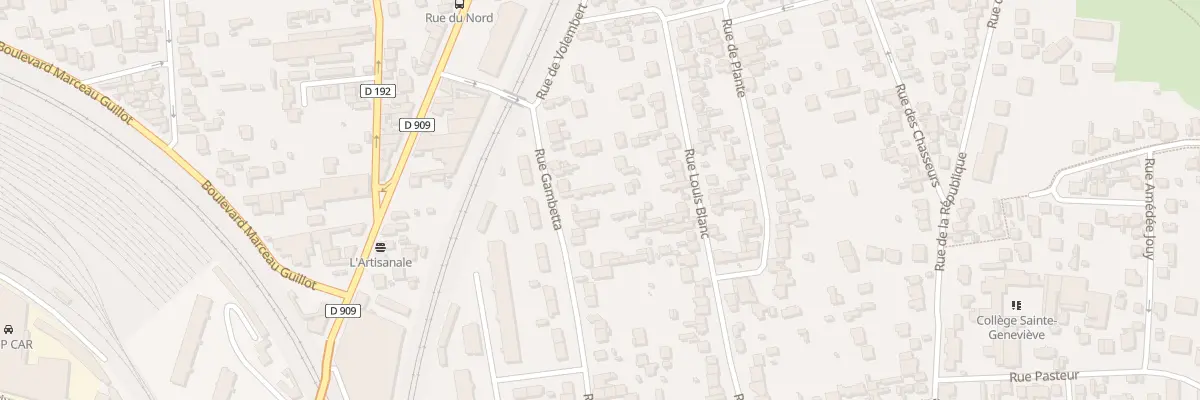 Plan du 106 Rue Gambetta à Argenteuil