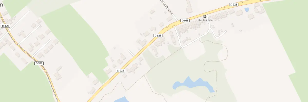 Plan du 57 Rte de Bergues à Nieurlet