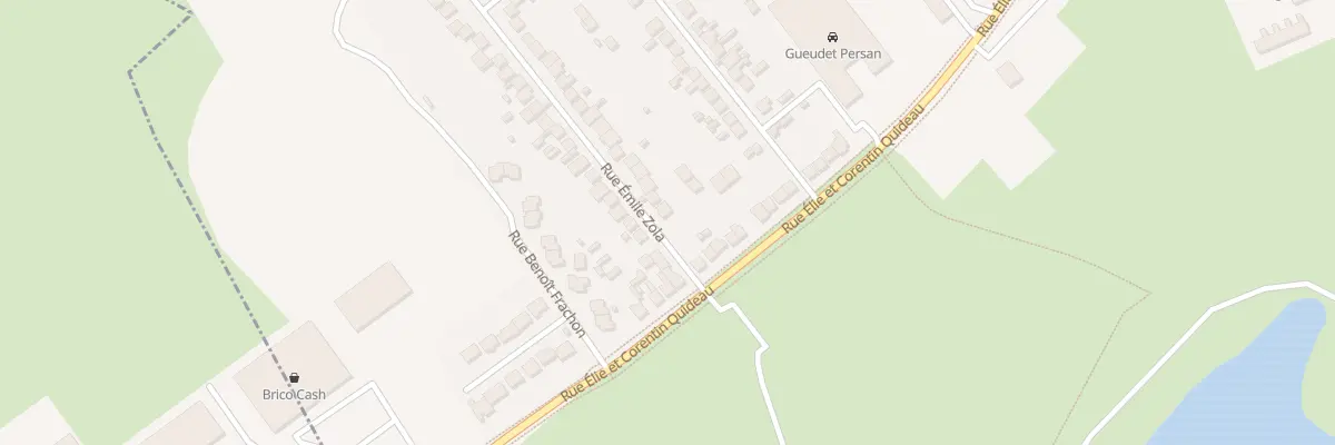 Plan du 46 Rue Corentin Elie Quideau à Persan