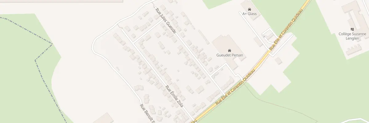 Plan du 15 Rue Jules Guesde à Persan