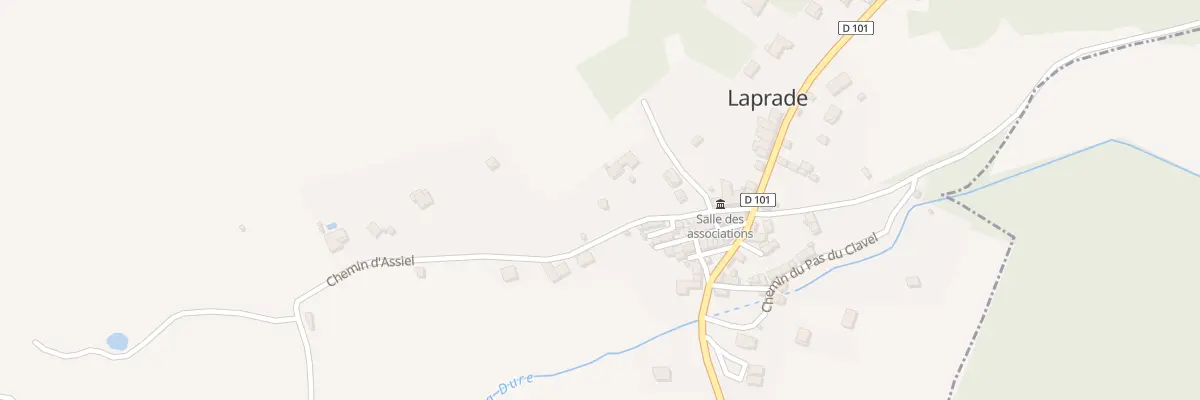Plan de Che d’Assiel à Laprade
