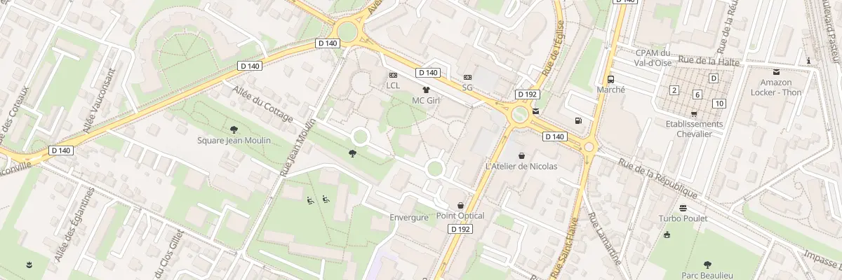 Plan du 5 Rue Louis Dessard à Ermont