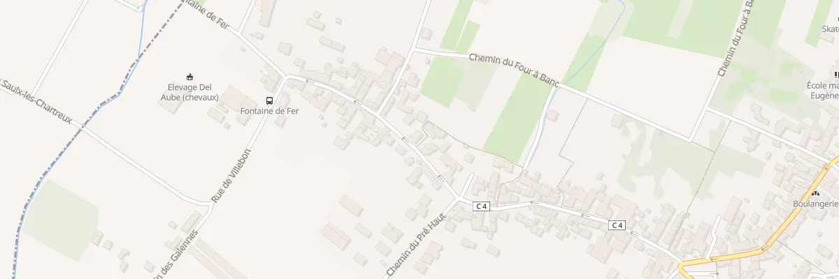 Plan du 38 Rue de Villebon à Saulx-les-Chartreux