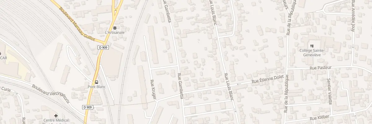 Plan du 80 Rue Gambetta à Argenteuil