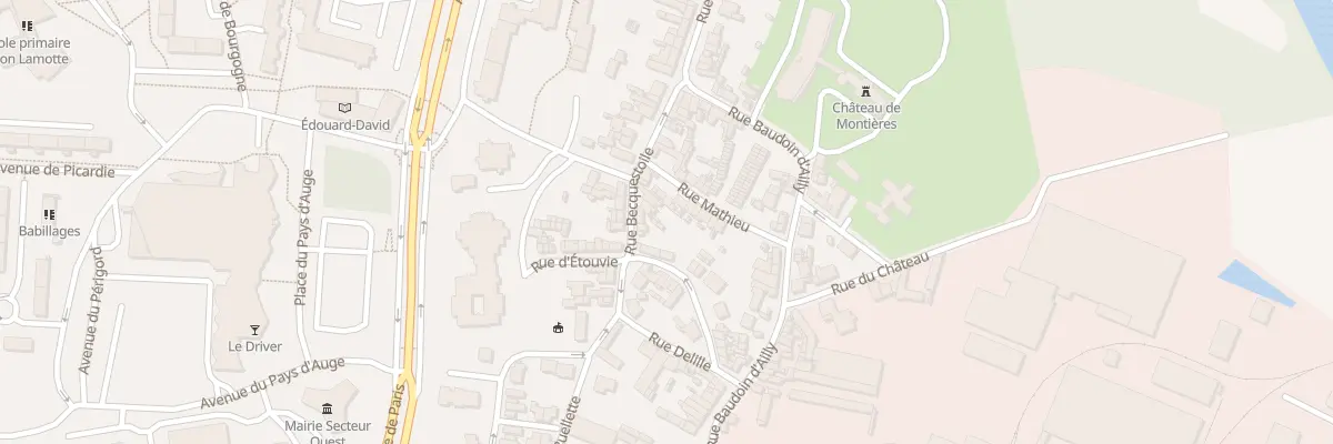 Plan du 12 Rue Becquestoile à Amiens
