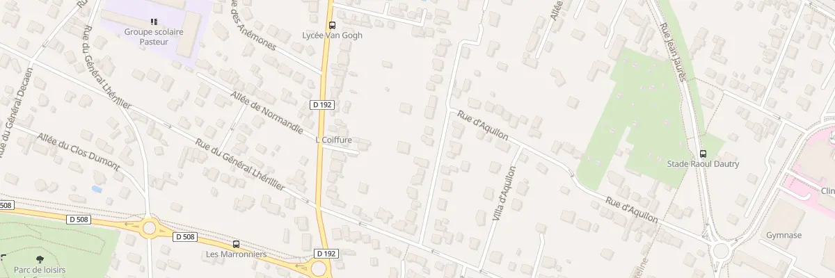 Plan du 21 Rue d’Aquilon à Ermont