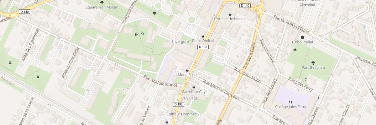 Plan du 32B Rue de Stalingrad à Ermont