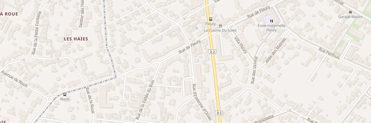 Plan du 119 Rue d’Estienne d’Orves à Clamart