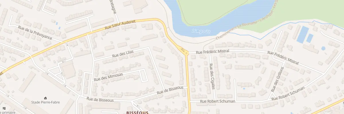 Plan du 53 Rue des Glycines à Castres
