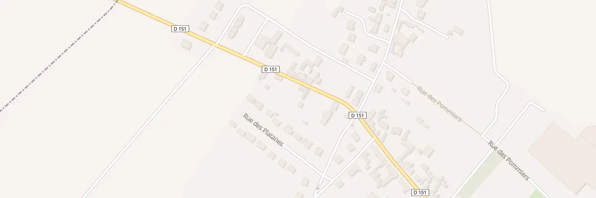 Plan du 635 Rue des Acacias à Noyers-Saint-Martin