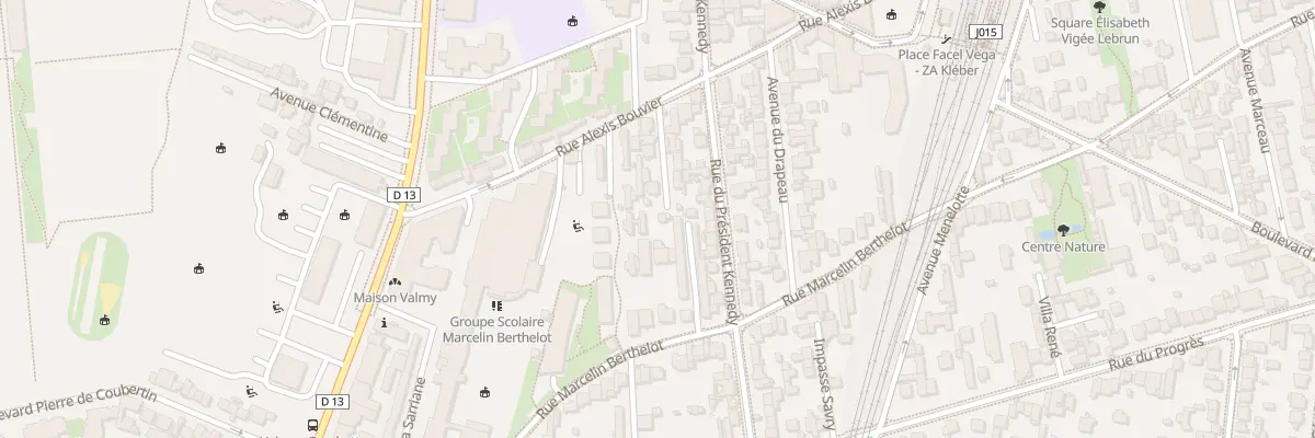 Plan du 10 Av Léontine à Colombes