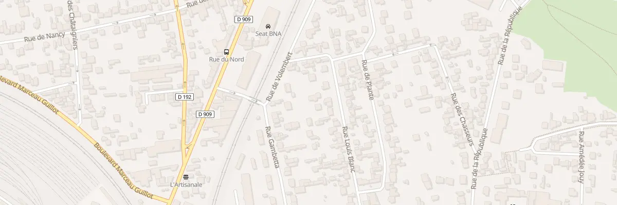 Plan du 95B Rue Louis Blanc à Argenteuil