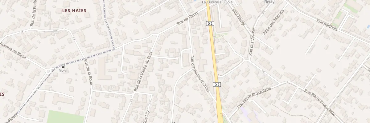 Plan du 107 Rue d’Estienne d’Orves à Clamart