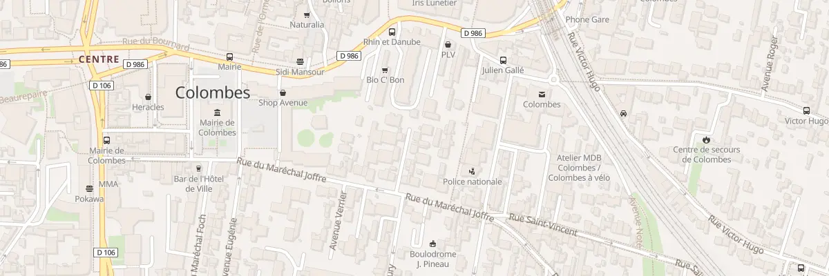 Plan du 3 Vla Marcel à Colombes