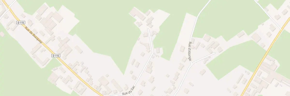 Plan du 23 Rue du Sac à Bonnières