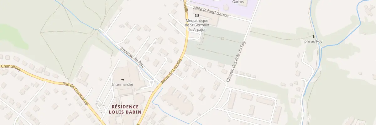 Plan du 30 Rte de Leuville à Saint-Germain-lès-Arpajon