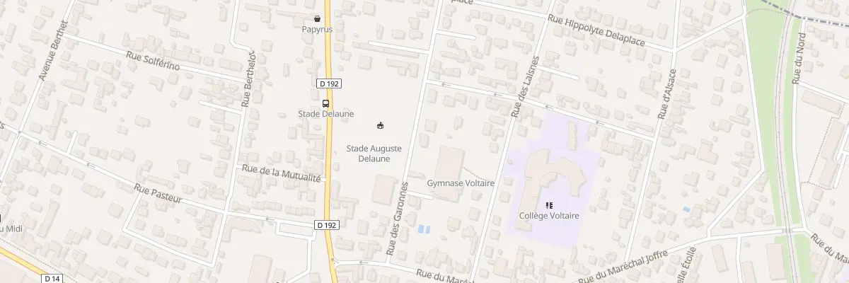 Plan du 6 Rue des Garonnes à Sannois
