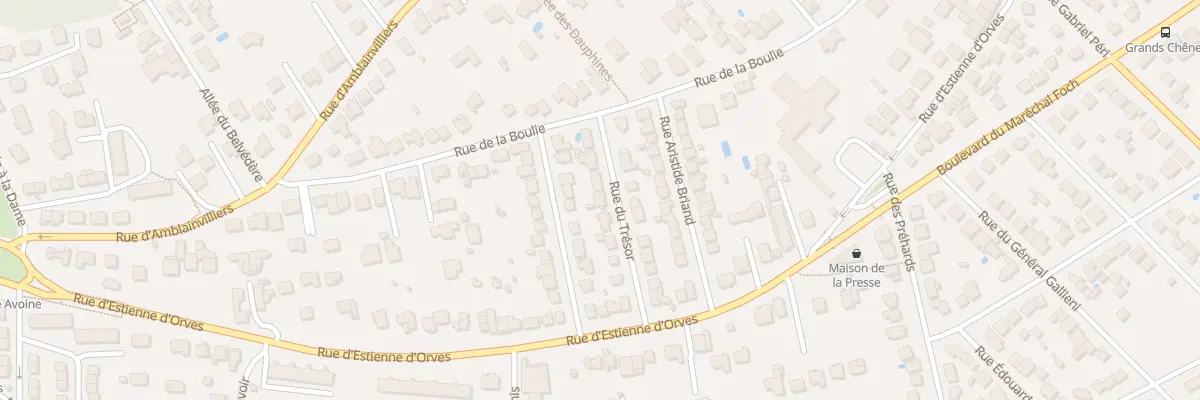 Plan du 11 Rue du Trésor à Verrières-le-Buisson