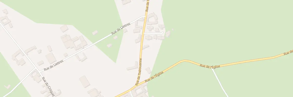 Plan du 4 Rue de Thérouanne à Laires