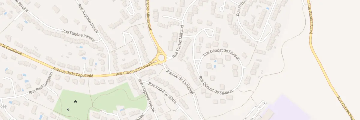 Plan du 53 Rue Darius Milhaud à Castres