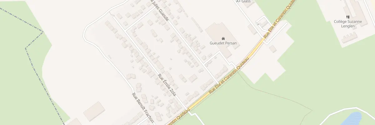 Plan du 7 Rue Jules Guesde à Persan