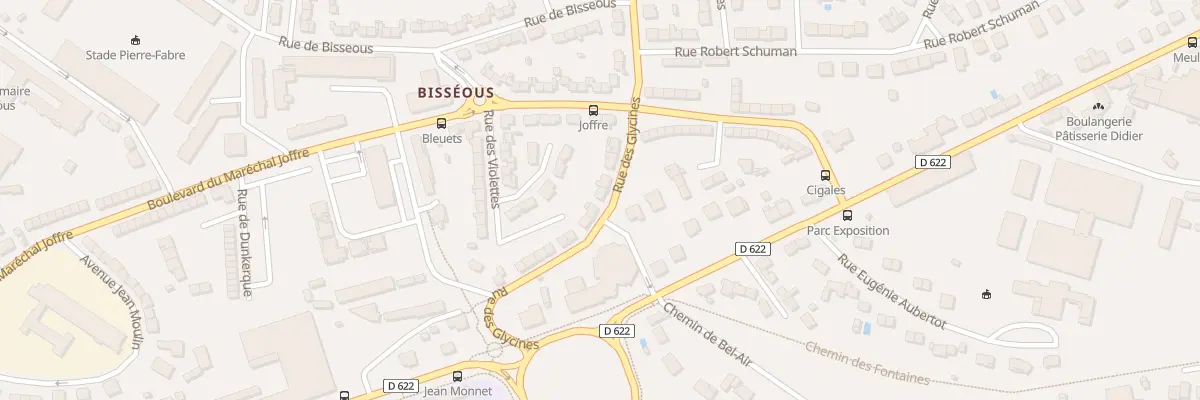 Plan du 25 Rue des Glycines à Castres
