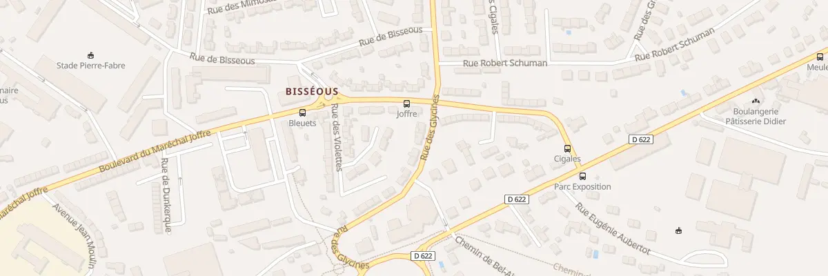 Plan du 29 Rue des Glycines à Castres