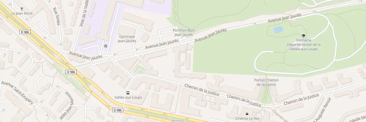 Plan du 10 All du Bocage à Châtenay-Malabry