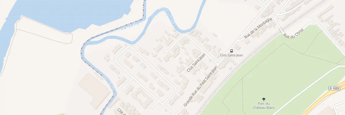 Plan du 16 Rue Clos Saint Jean à Amiens
