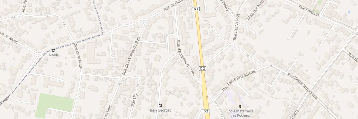 Plan du 105 Rue d’Estienne d’Orves à Clamart