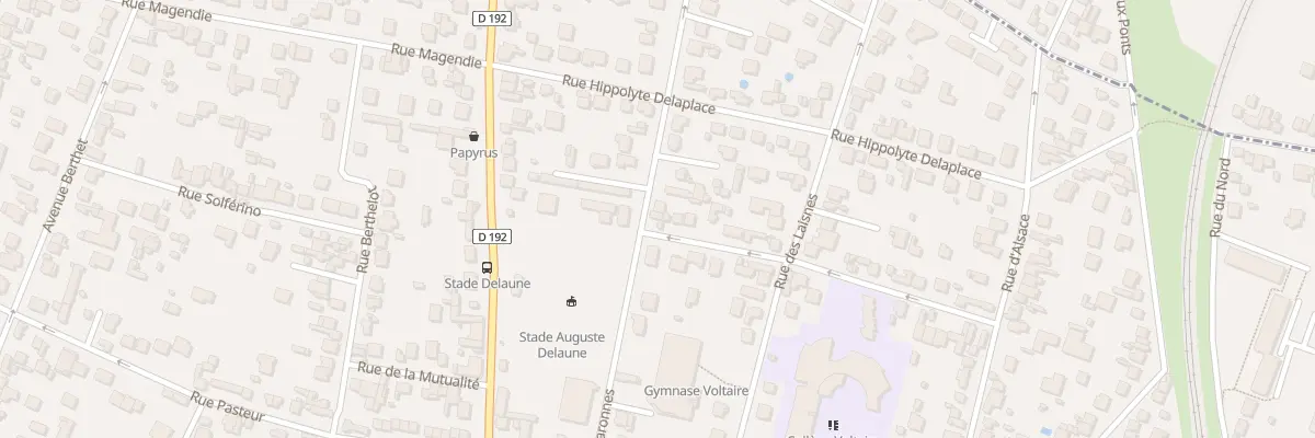 Plan du 12 Rue des Garonnes à Sannois