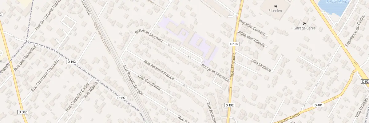 Plan du 19 Rue Jean Mermoz à Saint-Prix