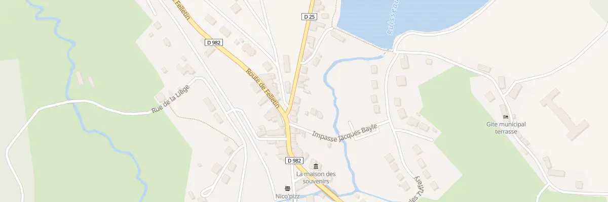 Plan du 10 Rue du Gen Craplet à La Courtine